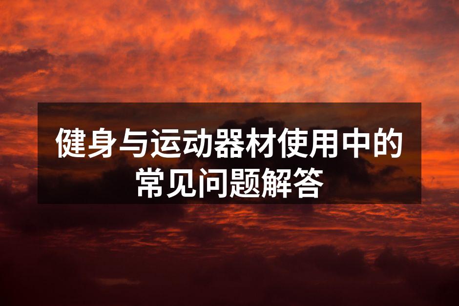 健身房内的力量训练器材